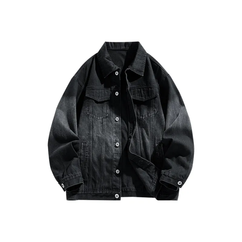 FORCEPULR Denim Jacket Unisex Brown Gradient-0