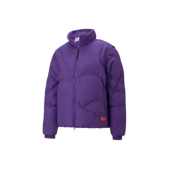PUMA X P.A.M. Co branded Version Puffer Jackets Unisex Purple
