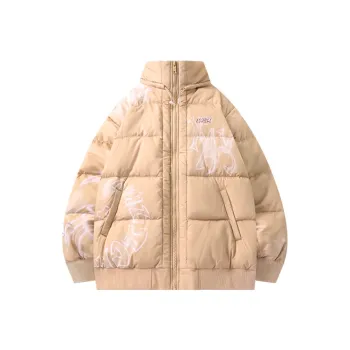 LAMLICKA Puffer Jackets Unisex Khaki