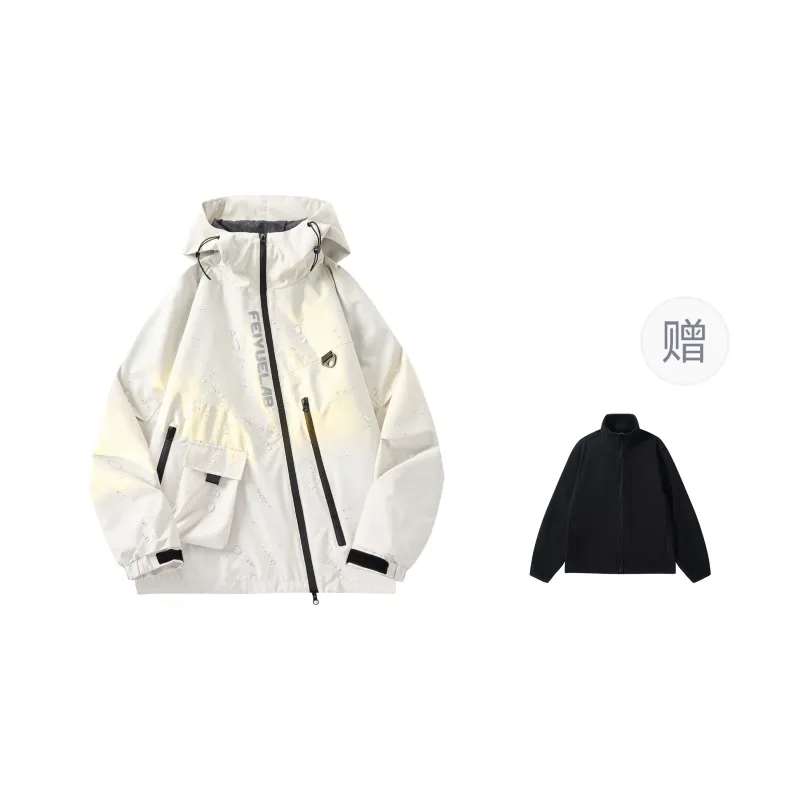 Feiyue Water Resistant Windproof UV Protection Water Repellent Windbreaker Jacket Unisex-5