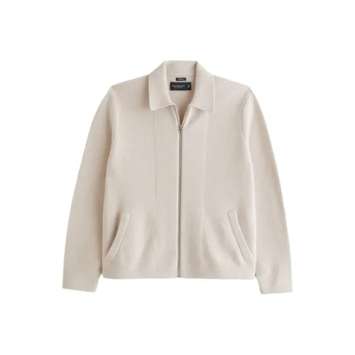 Abercrombie＆Fitch Jackets Men Cream