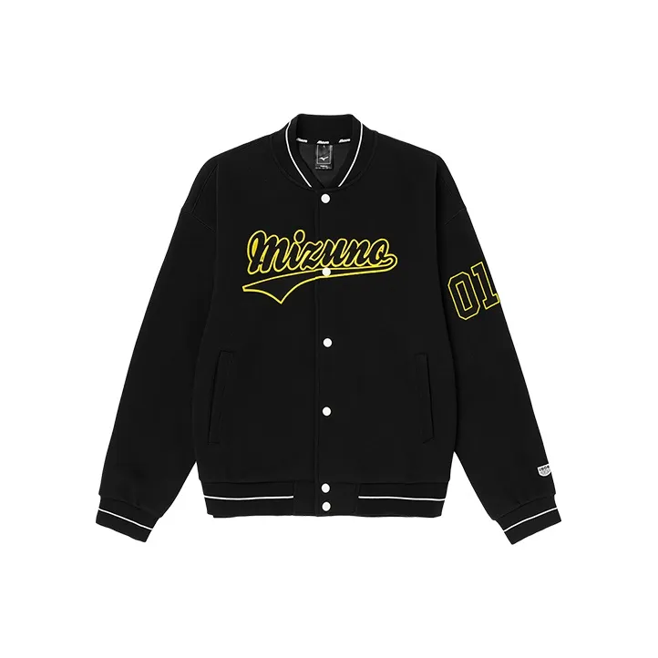 Mizuno Baseball Jerseys Unisex Black-0