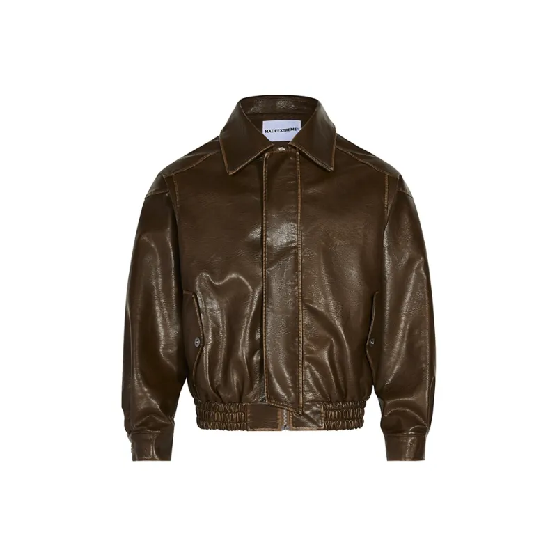 MADE EXTREME Leather Jacket Unisex-0