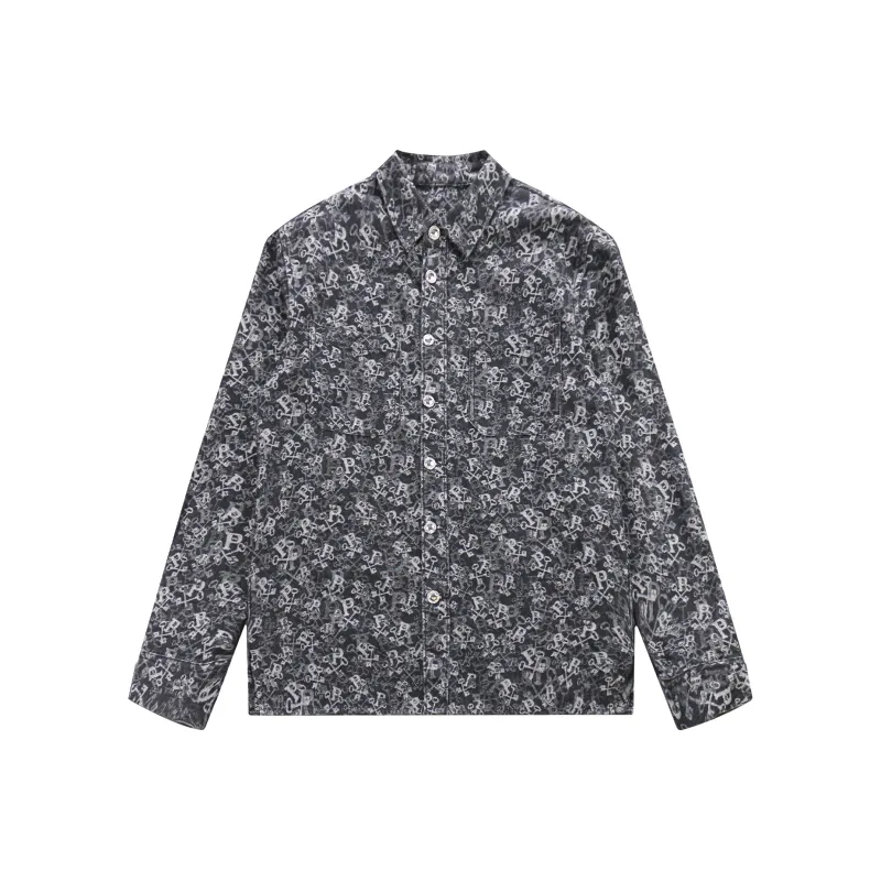 PP.GOLDEN Denim Jacket Men's Black-0
