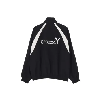 Ground Y X New Era Ground Y Co brand Jackets Unisex Black