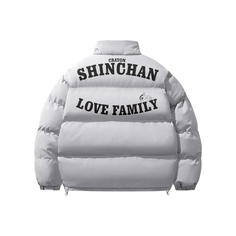 Crayon Shinchan Puffer Jacket Coat Unisex-5