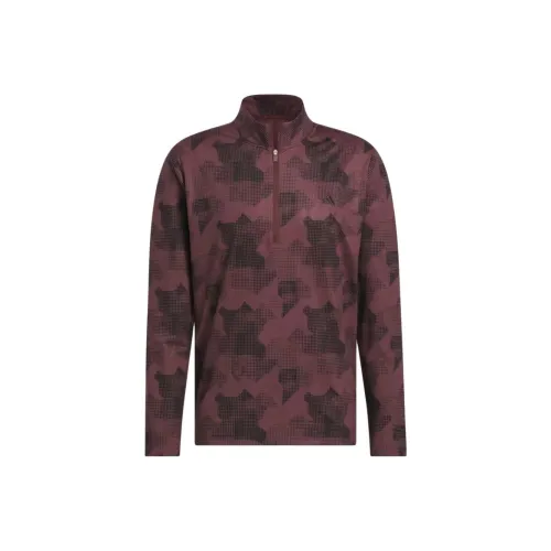 Adidas Free Shipping With AdiClub Go To Printed Quarter Zip Pullover