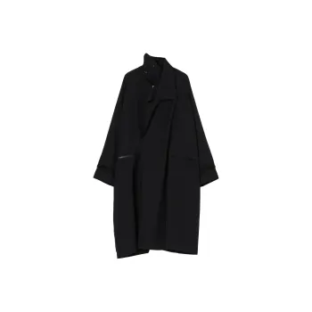 Yohji Yamamoto FW24 Coats Unisex Black