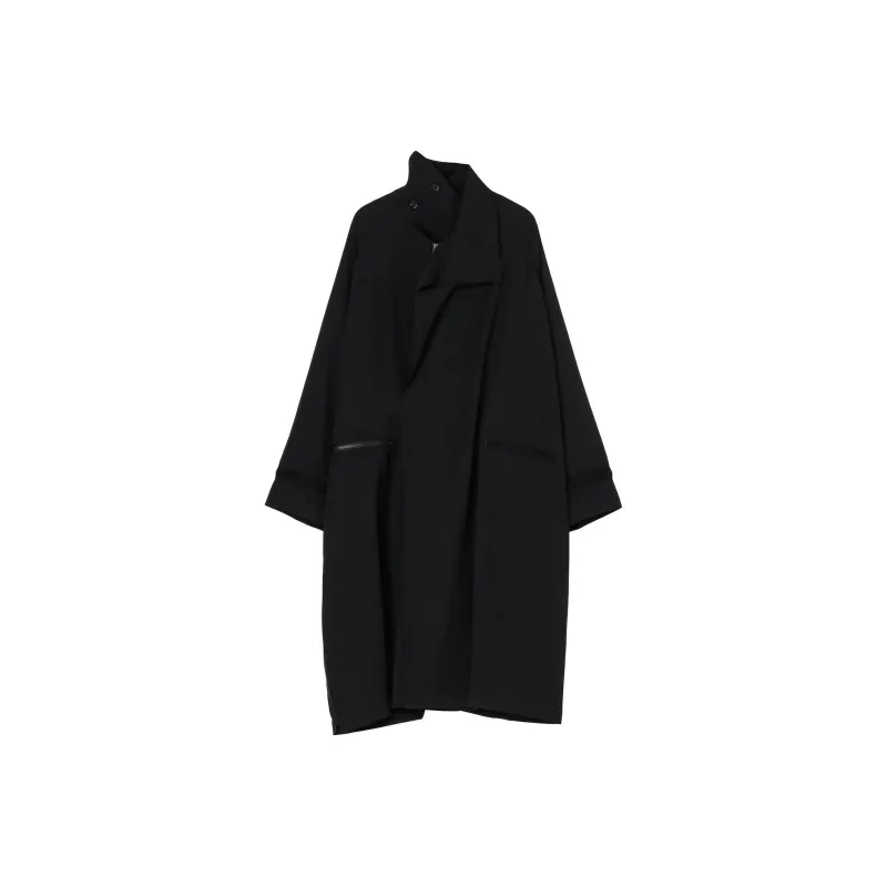 Yohji Yamamoto FW24 Coat Unisex Black-0