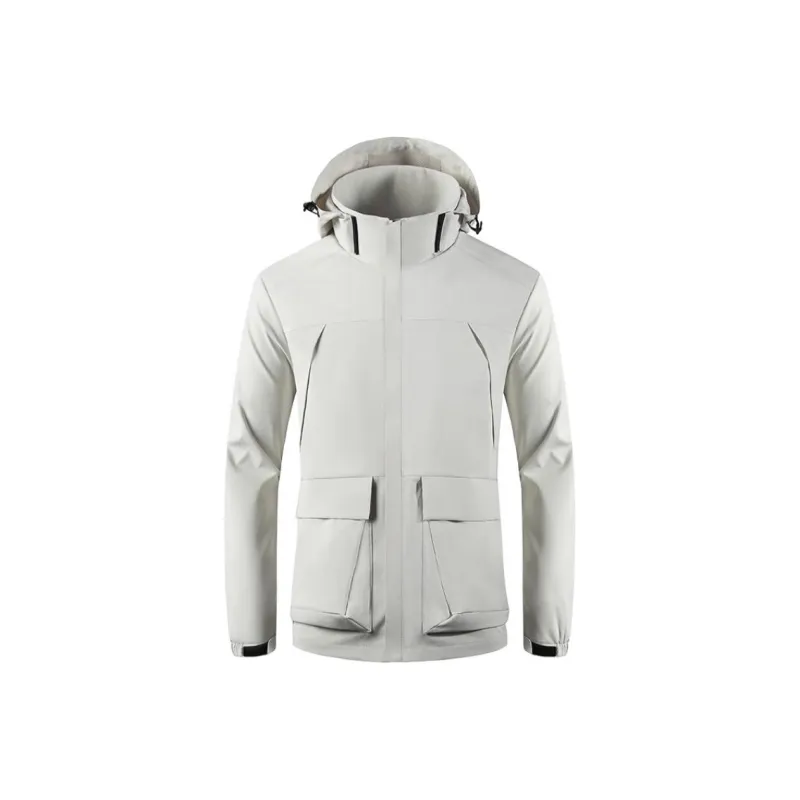 JEEP SPIRIT Waterproof, Windproof, And Breathable Windbreaker Jacket Men's-0