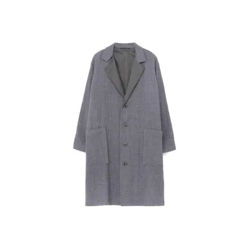 Yohji Yamamoto Y's FW23 Coats Unisex Gray
