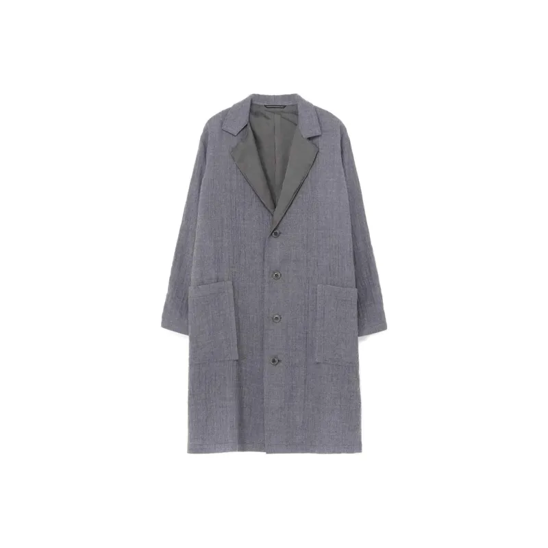 Yohji Yamamoto Y's FW23 Coats Unisex Gray-0