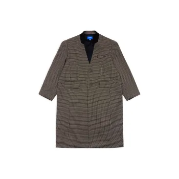 ADER ERROR ADER ERROR Through Editism Series Coats Unisex Black Umber
