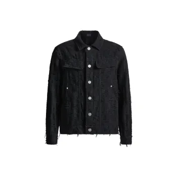 CHINISM Denim Jacket Unisex Black