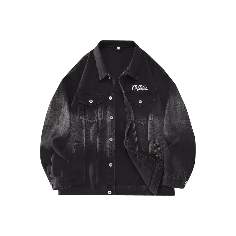 Supremo Cat Denim Jacket Unisex-4