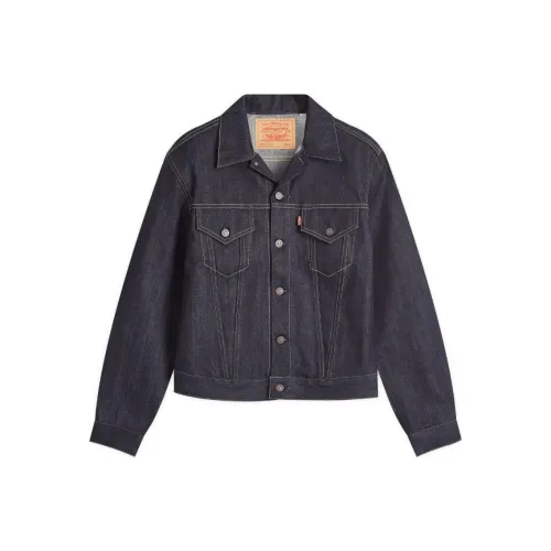 Levis Denim Jackets Men Blue