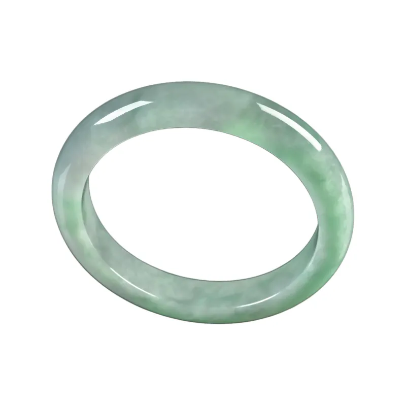 PUPAN Ice Glutinous Jadeite Bangles Women's-0