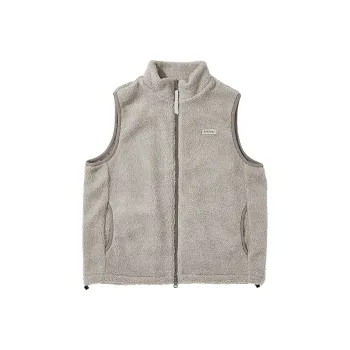 SET FUNS SETFUNS Outdoor Style Vest Fall Unisex Sheep Grey