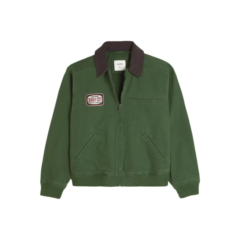 Hollister Jackets & Coats Unisex Green-0