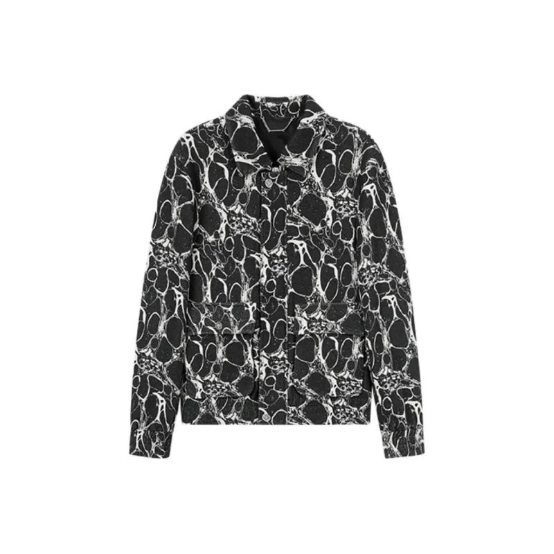 JOHN RICHMOND Jackets Coats Men's Black White-0