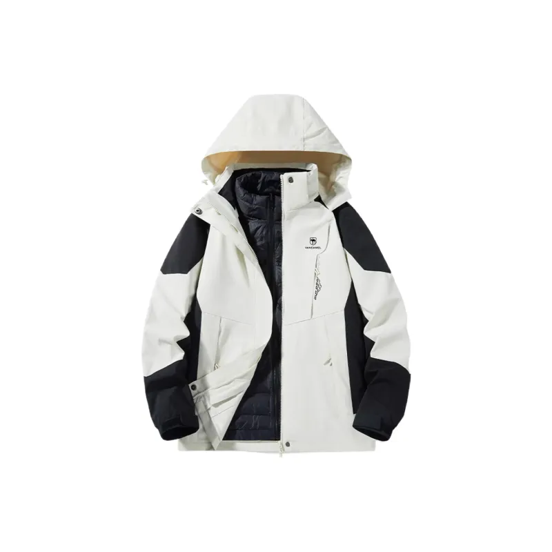 VanCamel Waterproof And Windproof To Keep Warm Windbreaker Jackets Unisex-64