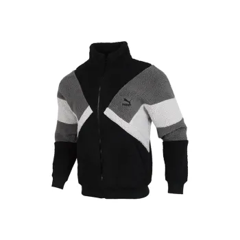 PUMA Velvet Jackets Men Black