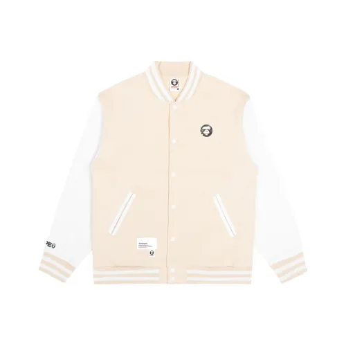 Aape Moonface Logo Varsity Air jacket