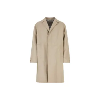 PRADA Knee Length Trench Coat