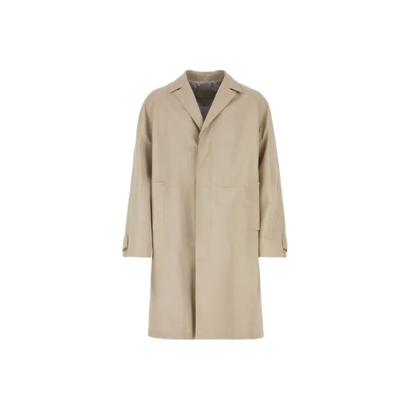 PRADA Knee Length Trench Coat-0