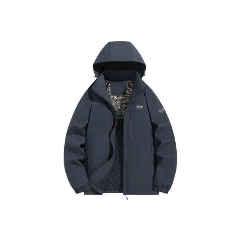 JEEP SPIRIT Urban Living/Travel/Commuting Waterproof, Windproof, Abrasion Resistant, Thermal Windbreaker Jacket Men's-1