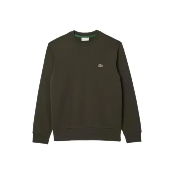 LACOSTE Logo Embroidered Crewneck Sweatshirt