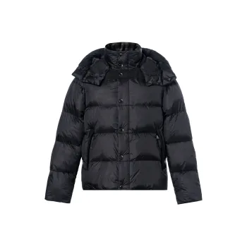 Burberry Detachable Sleeve Hooded Puffer Jacket