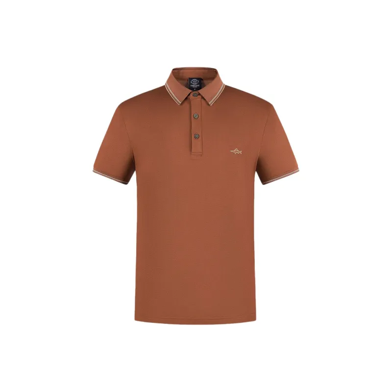 GOOD LUCK GLADIUS Polo Shirt Men's Brown-0