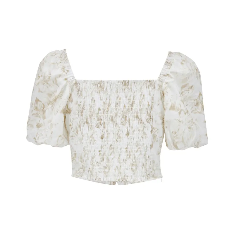 ONLY Chiffon Shirt Women's H4J Blueno-1
