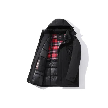 New Business Origin Solid Color Detachable Hood Loose Fit Thickened Mid-Length Puffer Jacket Unisex