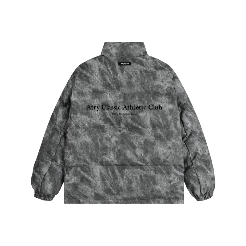 Atry Alphabet Slogan Series Puffer Jackets Unisex-0