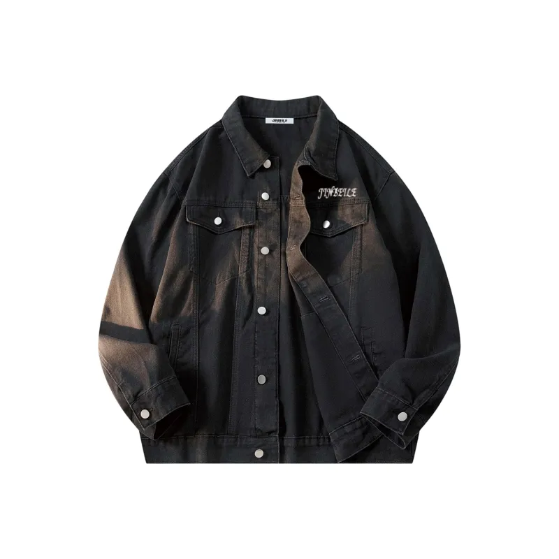 JINBEILE Denim Jackets Unisex-12