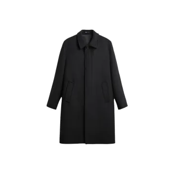 ZARA Coats Men Black