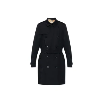 Burberry Belted Double Breasted Trench Coat