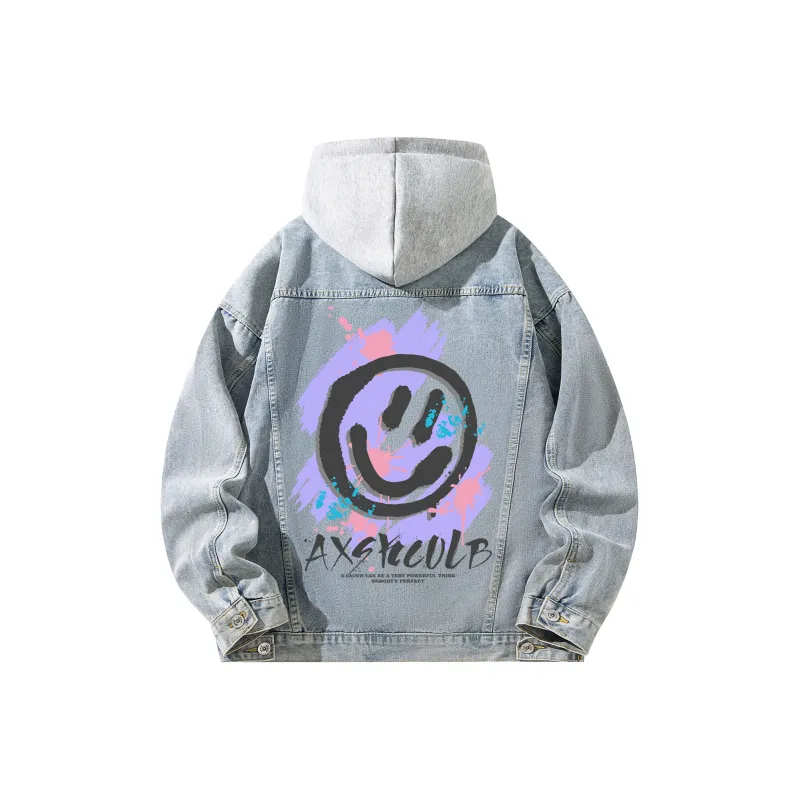 A.X.S.K Denim Jackets Unisex-9