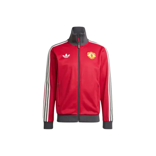 Adidas Originals Free Shipping With AdiClub Manchester United Originals Track Top