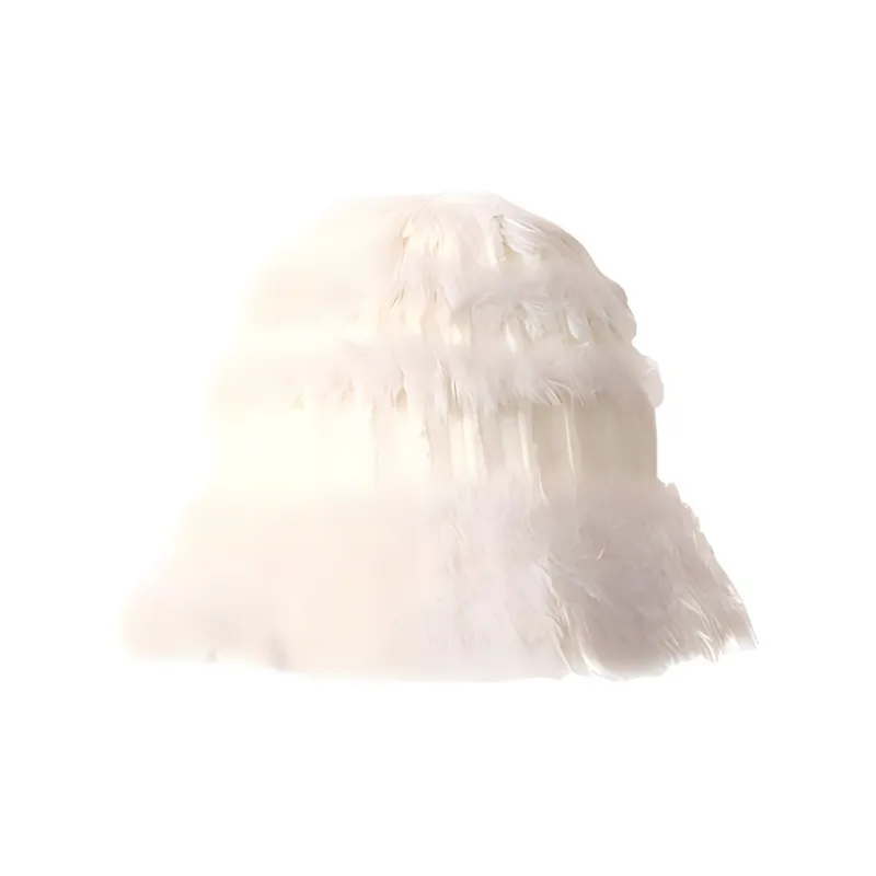 BAIJUAN Acrylic Bucket Hats Women's-3