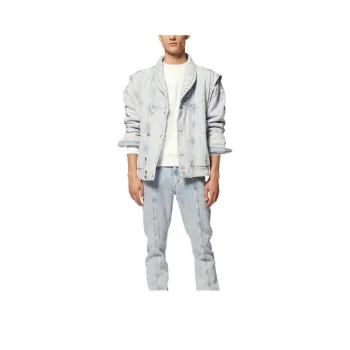 ISABEL MARANT Denim Jacket Men's Snow Blue Color