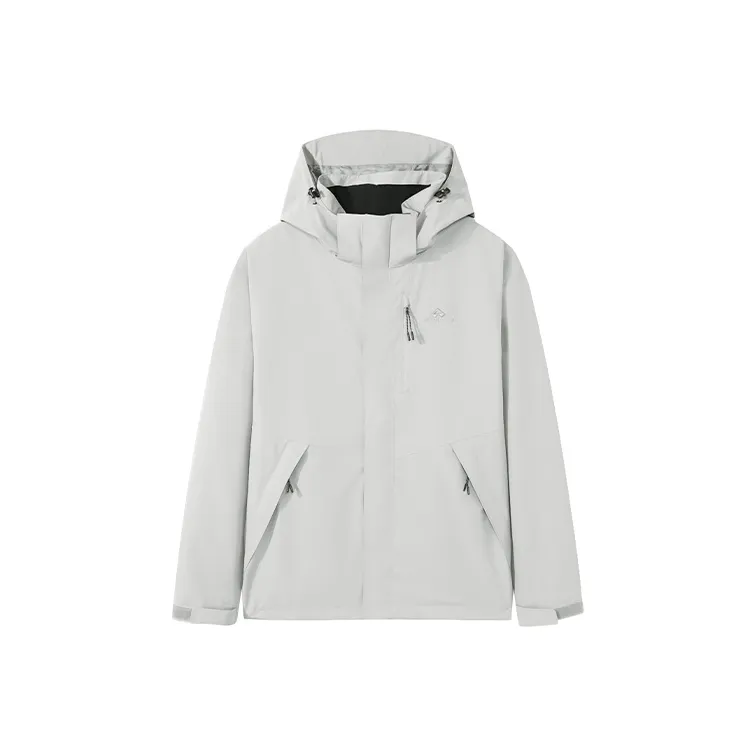 PIONEER CAMP Water Resistant Windproof Breathable Wear Resistant Single Layer Hard Shell Windbreaker Jacket Unisex-7