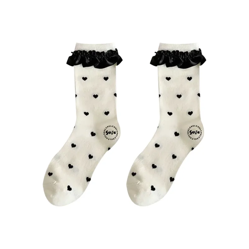 SOIE Mid Calf Socks Women's Combo Set-0