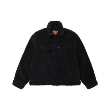 Levis Velvet Jackets Men Black