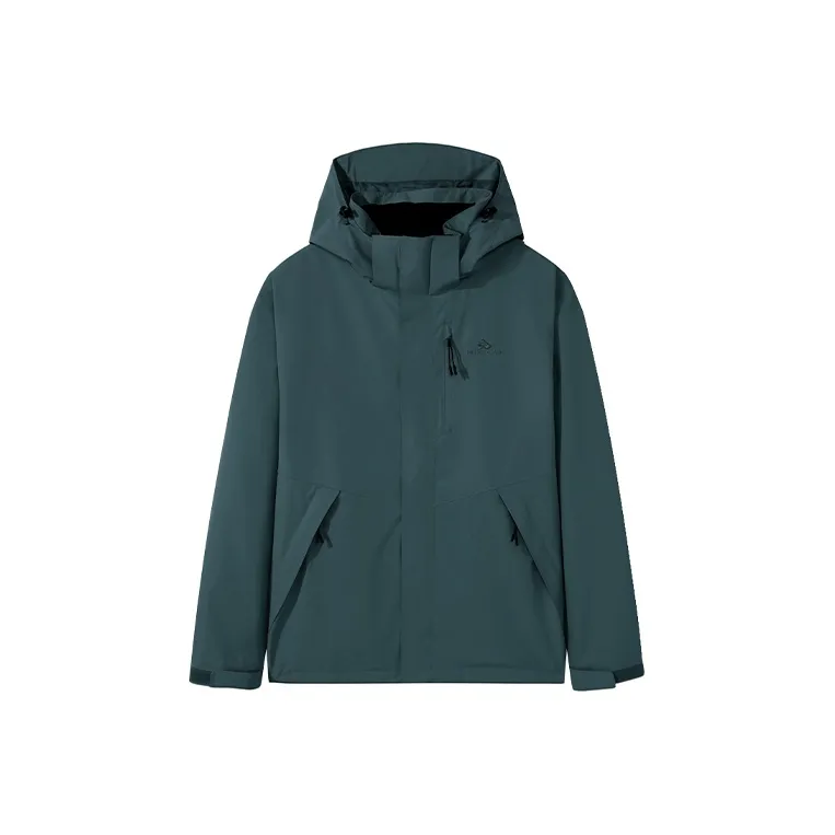 PIONEER CAMP Water Resistant Windproof Breathable Wear Resistant Single Layer Hard Shell Windbreaker Jacket Unisex-11