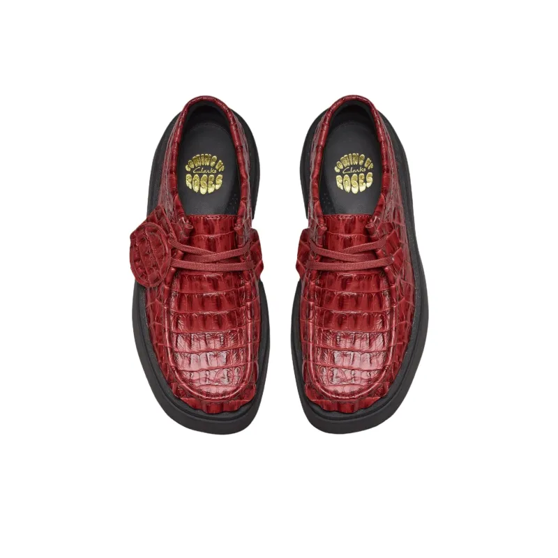 Clarks Martine Rose Torview Casual Single Shoes 4cm Women's Red-3