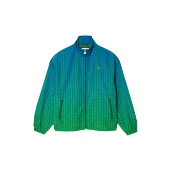 LACOSTE Monogram jacquard Bomber Jacket
