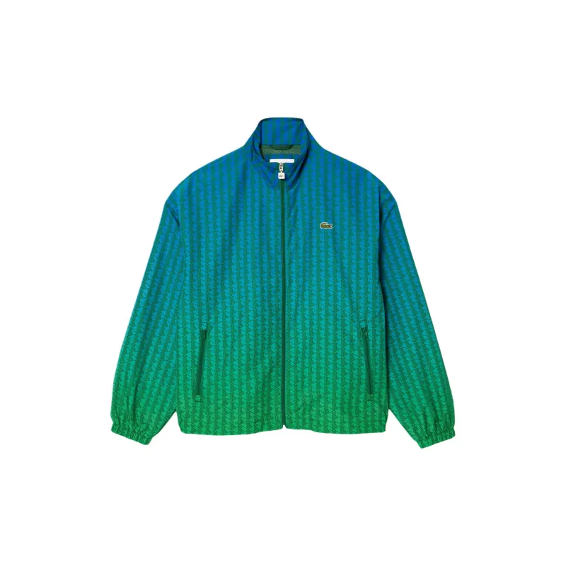 LACOSTE Monogram jacquard Bomber Jacket-0